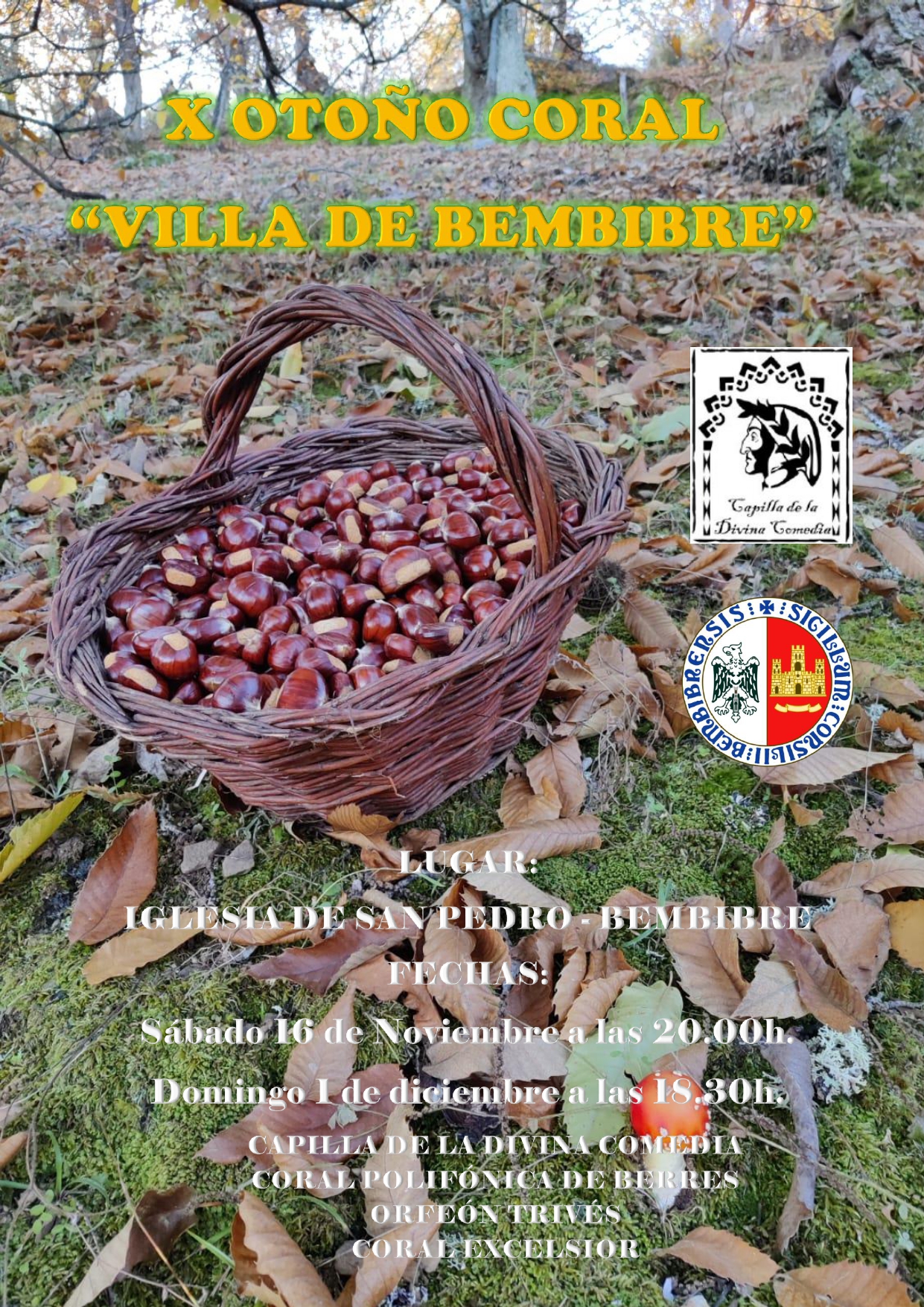 Bembibre celebra este sábado su 'X Otoño Coral Villa de Bembibre' con un cartel de lujo 2