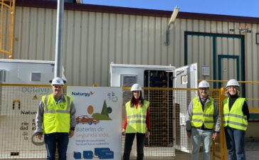 Naturgy y CIUDEN ponen en marcha con éxito su primer proyecto de baterías de vehículos de segunda vida para el almacenamiento energético 7