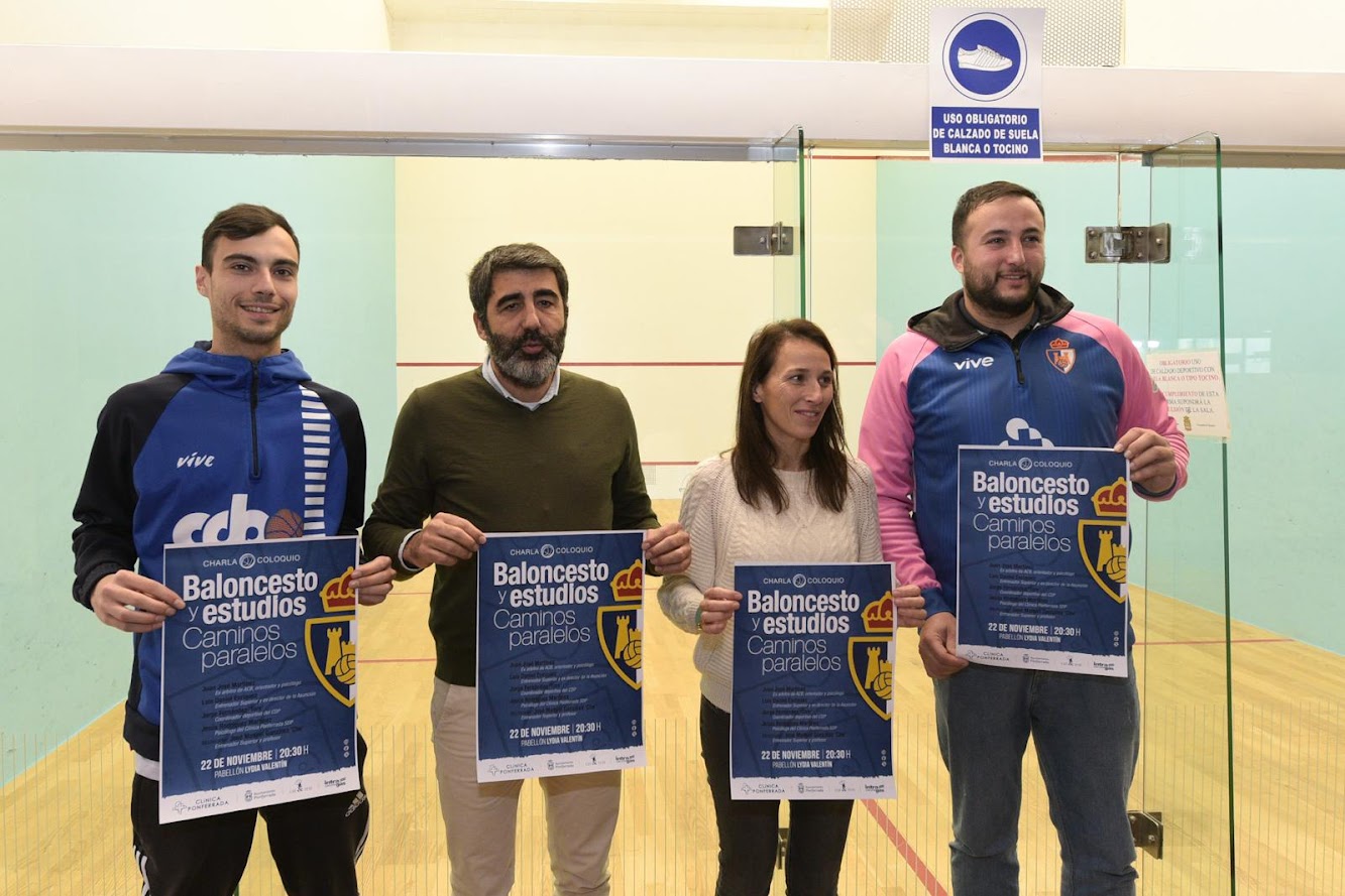 Compaginar canasta y libros: el Ciudad de Ponferrada ofrece claves para jóvenes deportistas 1