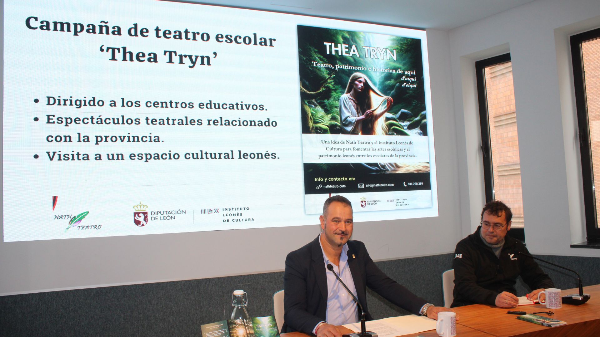 El ILC apoya la campaña ‘Thea Tryn’ de Nath Teatro para fomentar las artes escénicas y el patrimonio leonés 1