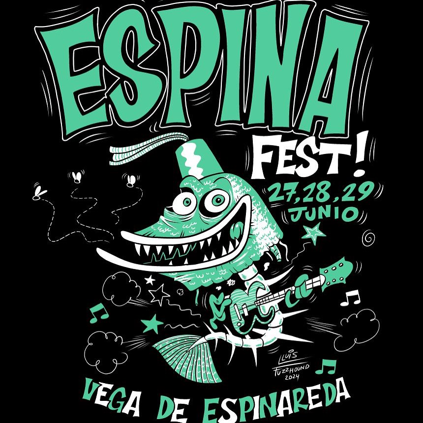 Espina Fest muestra la divertida imagen para la edición 2025 del festival que se celebra en Vega de Espinareda 2