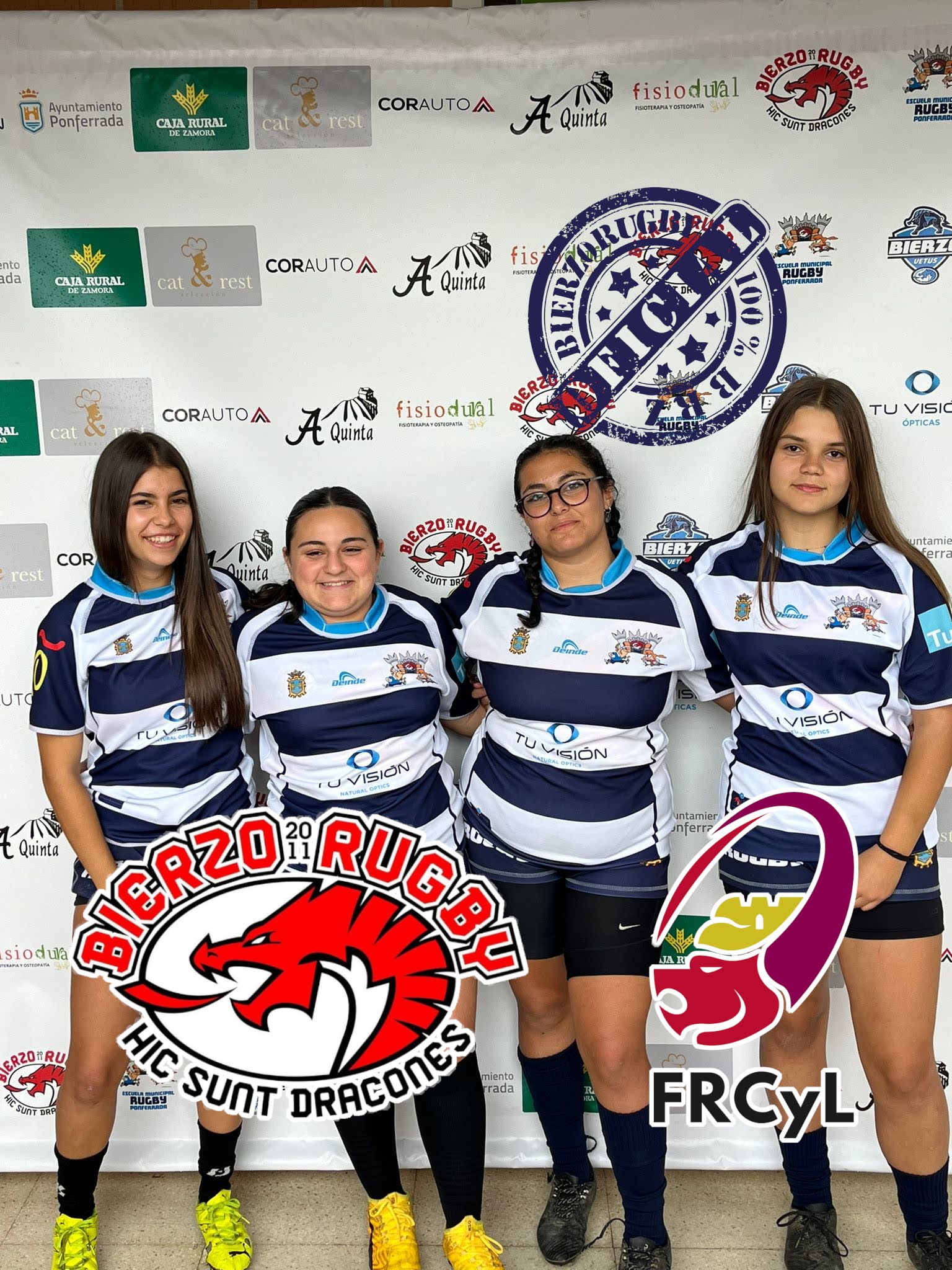 La Selección Fenmenina Sub-16 de Rugby de Castilla y León convoca a jugadoras de Bierzo Rugby 3