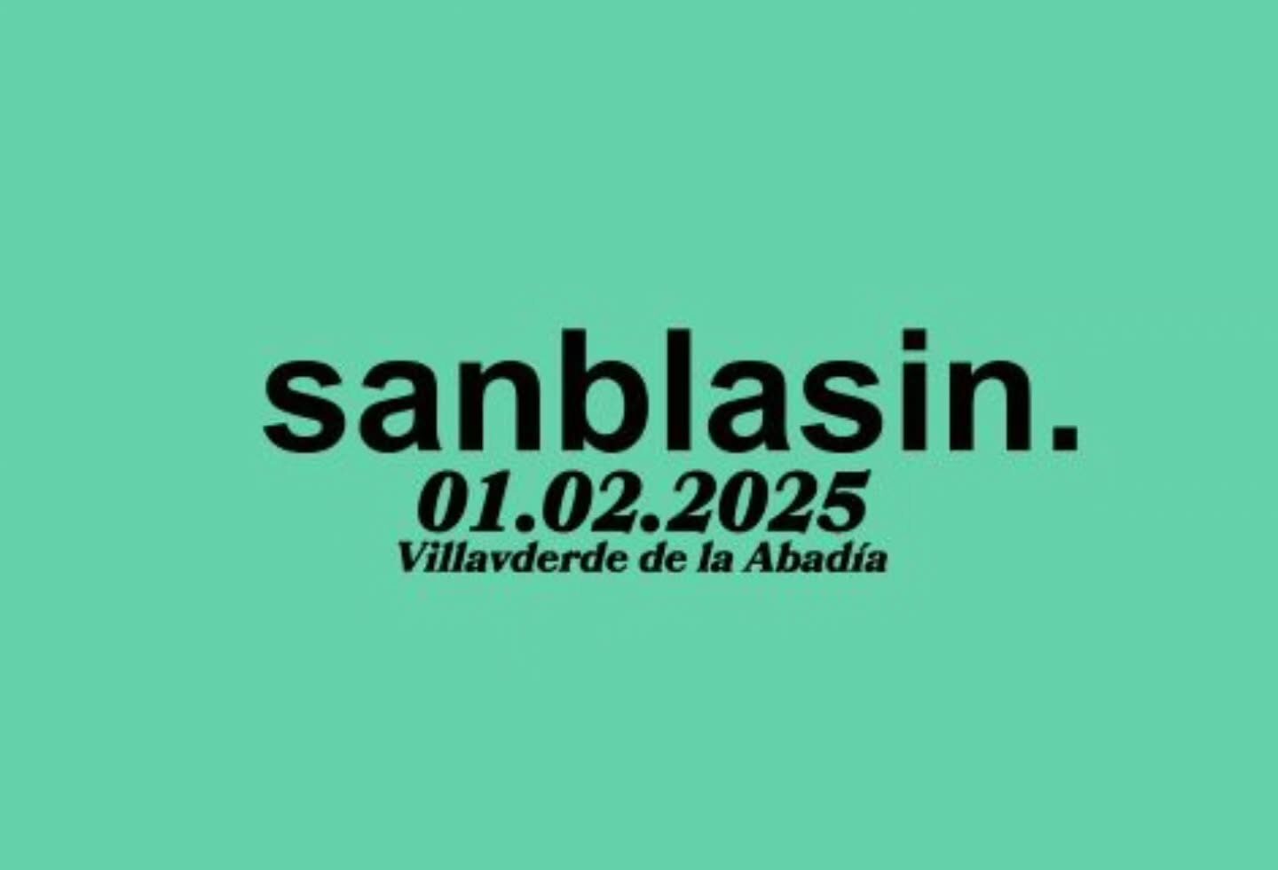 La Fiesta de "Sanblasín" en Villaverde de la Abadía anuncia las primeras confirmaciones para 2025 1