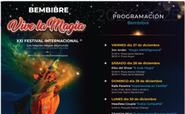 XXI Festival Internacional de Magia de Bembibre, este es el programa 2