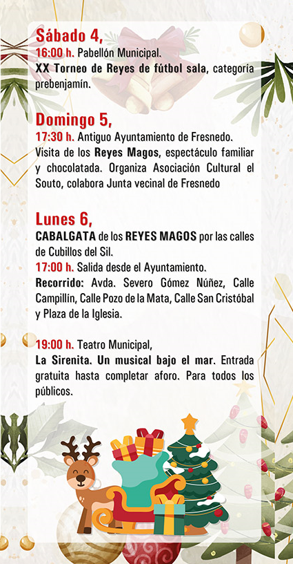 Programa de Navidad en Cubillos del Sil, fiesta pre-Nochevieja, carrera del turrón y más actividades para disfrutar 5