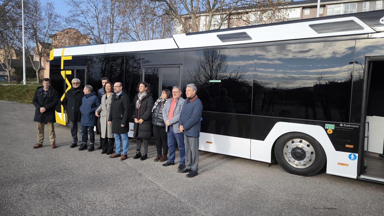 Ponferrada estrena un nuevo autobús eléctrico que comenzará a dar servicio de manera inmediata 1