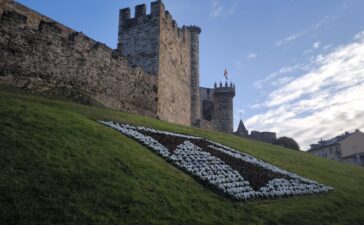 castillo ponferrada dia flores