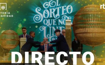 Sigue en directo el Sorteo de la Lotería de Navidad 2024 este domingo 22 de diciembre 2