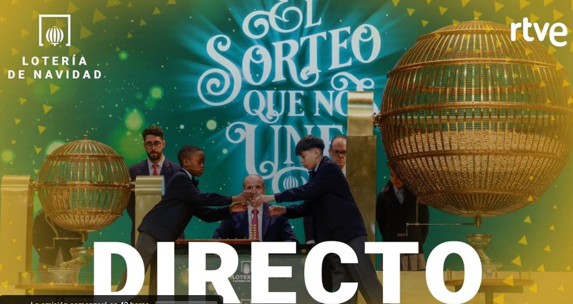 Sigue en directo el Sorteo de la Lotería de Navidad 2024 este domingo 22 de diciembre 1