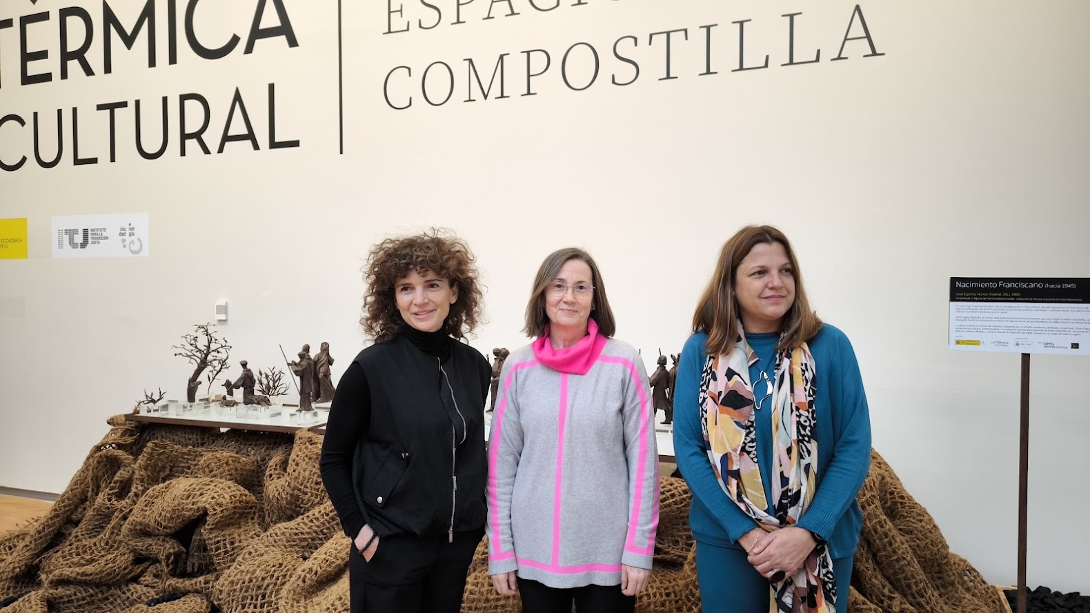 La Térmica Cultural expone en un nacimiento franciscano en el hall del edificio 1