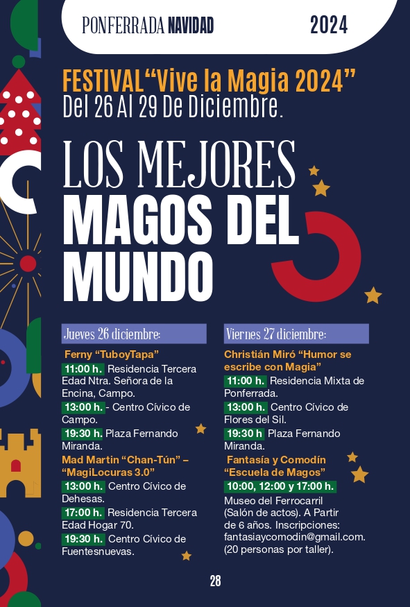 Programa de Navidad Ponferrada 2024, fechas y horarios para que no te pierdas nada 23