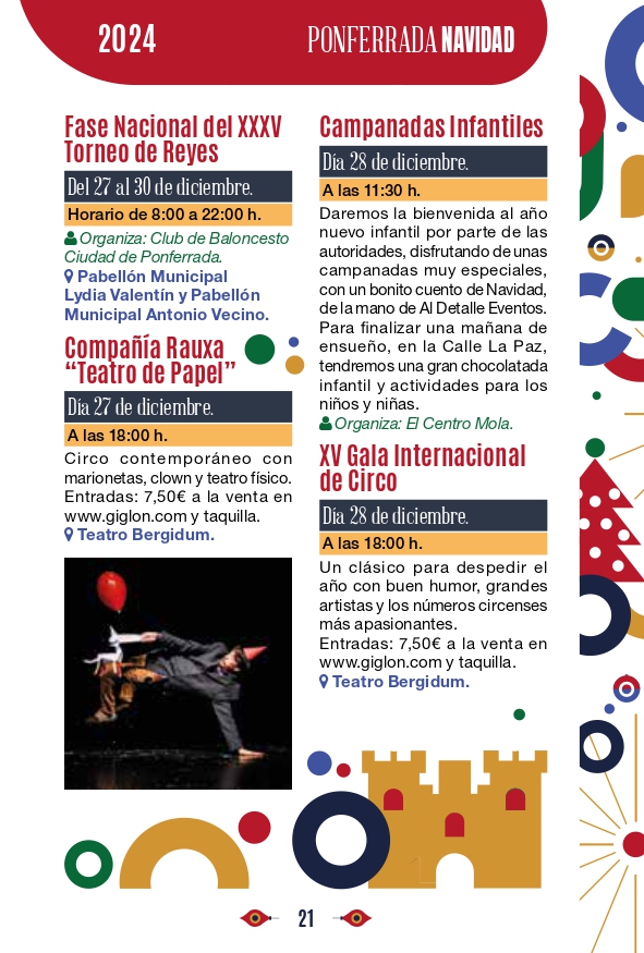 Programa de Navidad Ponferrada 2024, fechas y horarios para que no te pierdas nada 18