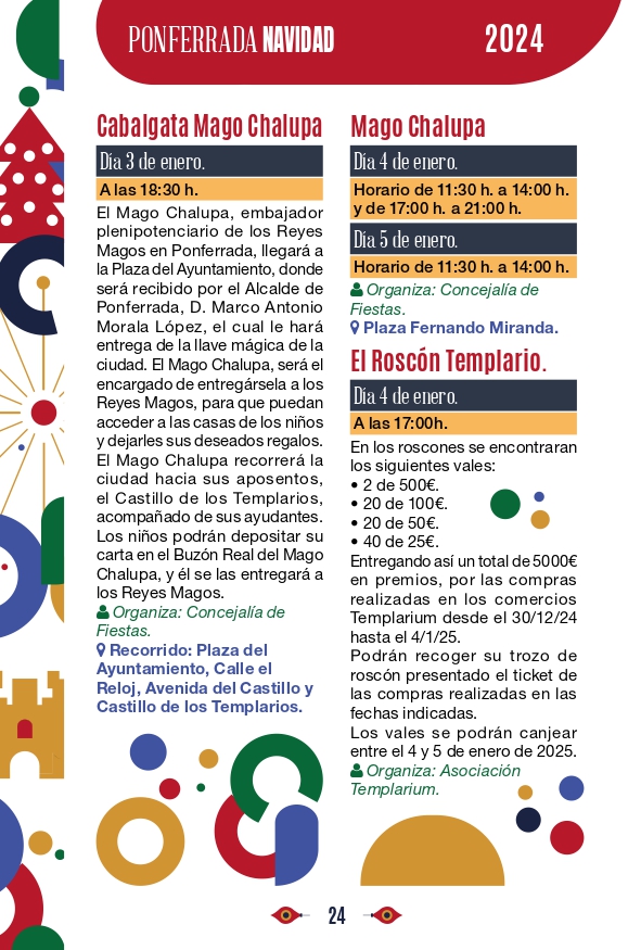 Programa de Navidad Ponferrada 2024, fechas y horarios para que no te pierdas nada 20