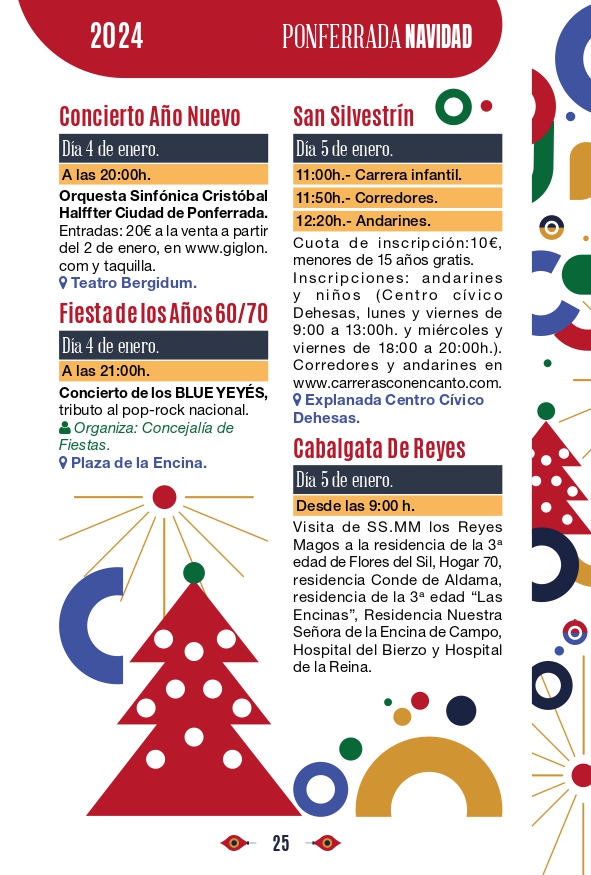 Programa de Navidad Ponferrada 2024, fechas y horarios para que no te pierdas nada 21