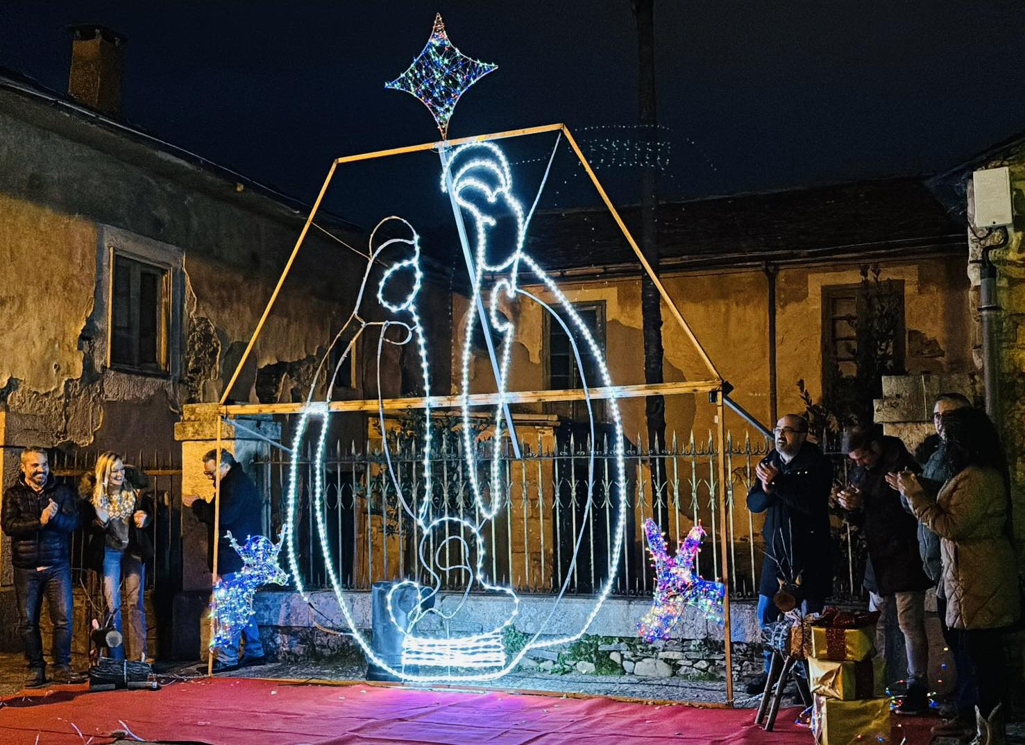 Santo Tomás de las Ollas celebra el encendido de su iluminación navideña 6