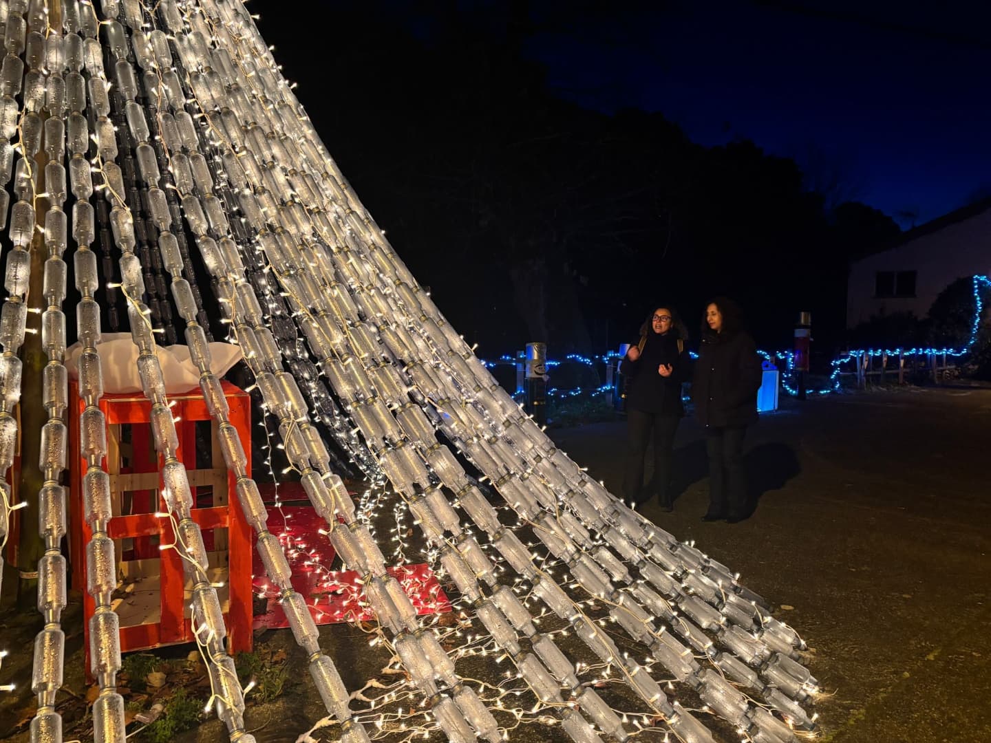 San Esteban de Valdueza estrena la decoración para estas navidades 1