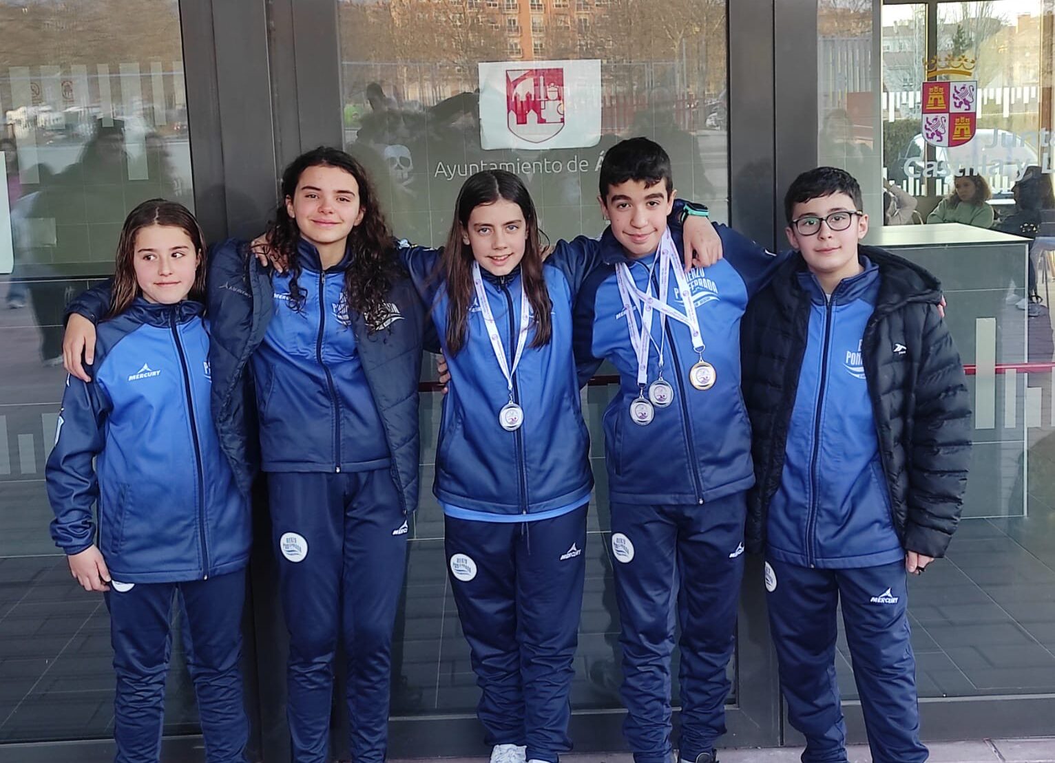 Éxito del Club Natación Bierzo Ponferrada en el X Campeonato de Castilla y León Open Alevín de Invierno 1