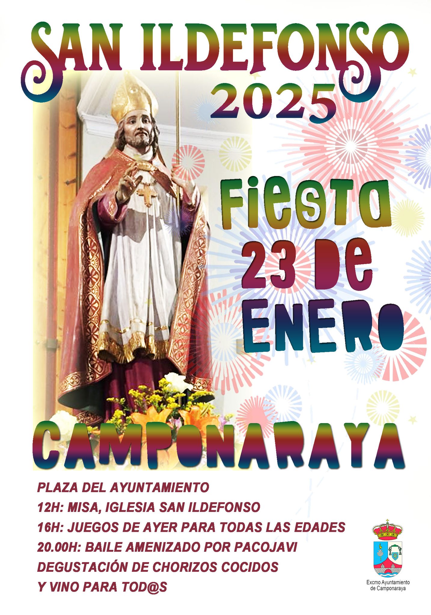 Camponaraya celebra la festividad de San Ildefonso el próximo 23 de enero 2