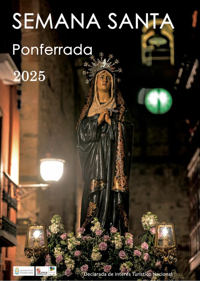 La Semana Santa ponferradina se anunciará con una imagen de la Virgen de la Dolorosa 2