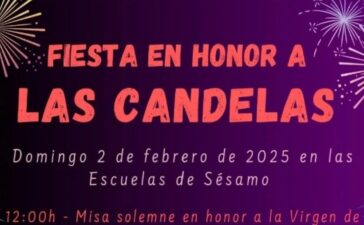 El pueblo de Sésamo celebra Las Candelas con una comida popular, misa y orquesta 3