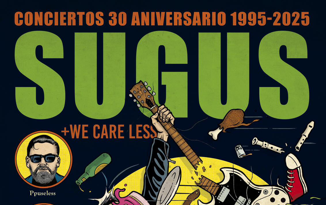 Sugus regresa este fin de semana al Morticia para celebrar sus 30 años sobre los escenarios 1