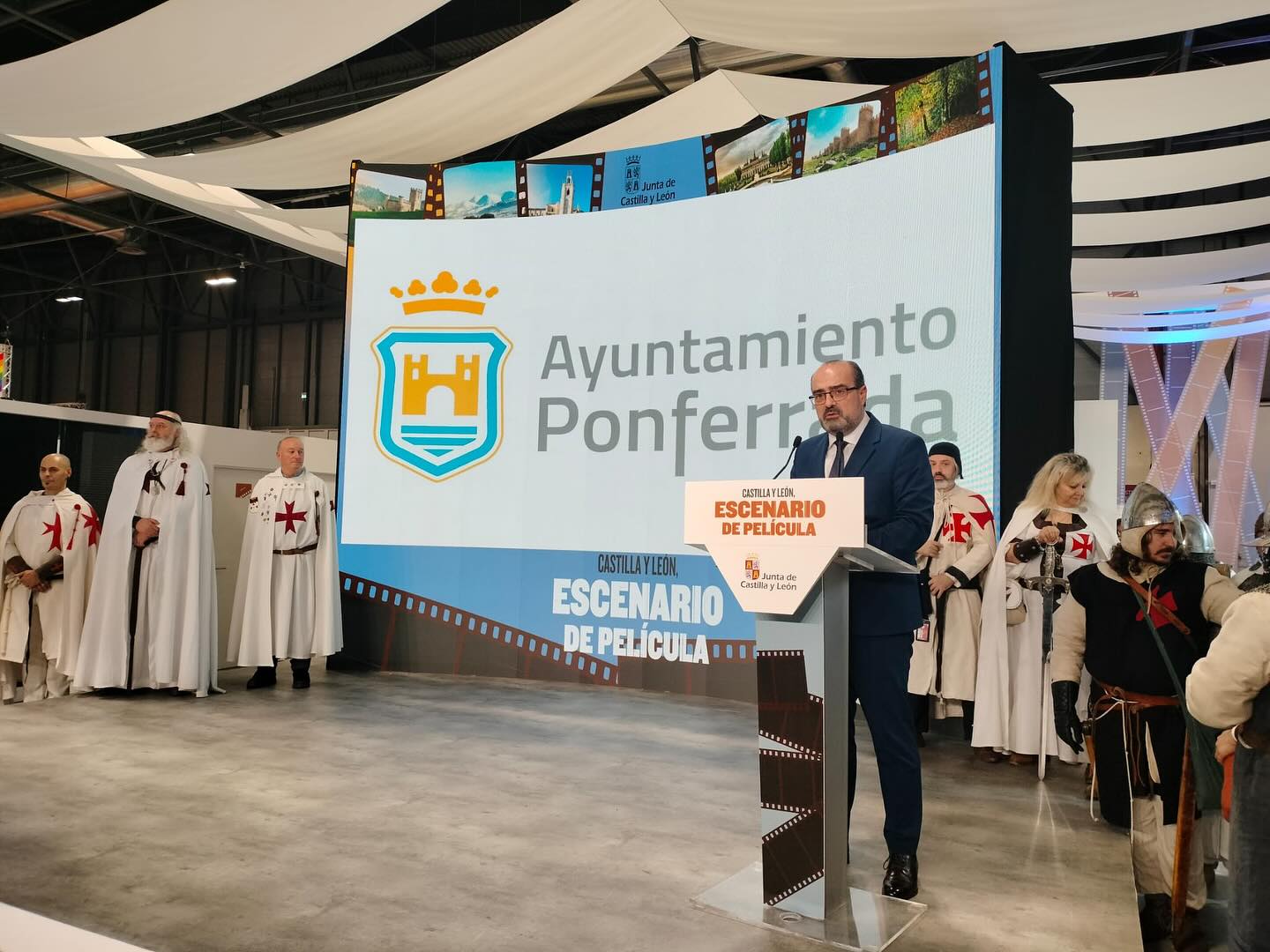 Ponferrada lleva la magia templaria a FITUR 2025 6