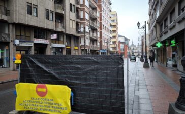 Comienzan las obras de semipeatonalización de la Calle Obispo Osmundo con Calle Ancha 2