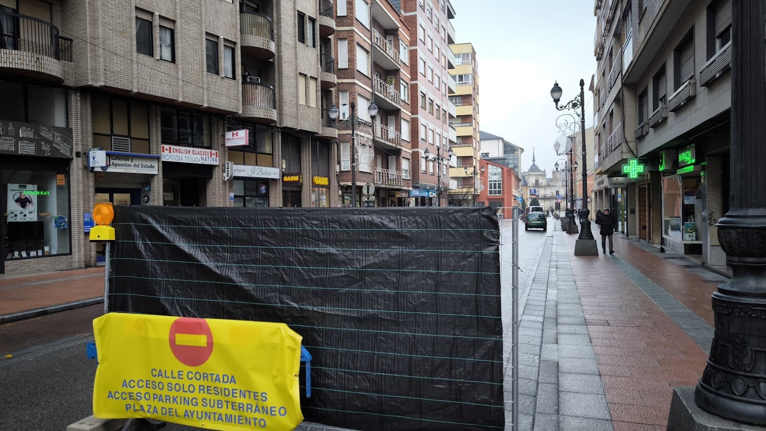 Comienzan las obras de semipeatonalización de la Calle Obispo Osmundo con Calle Ancha