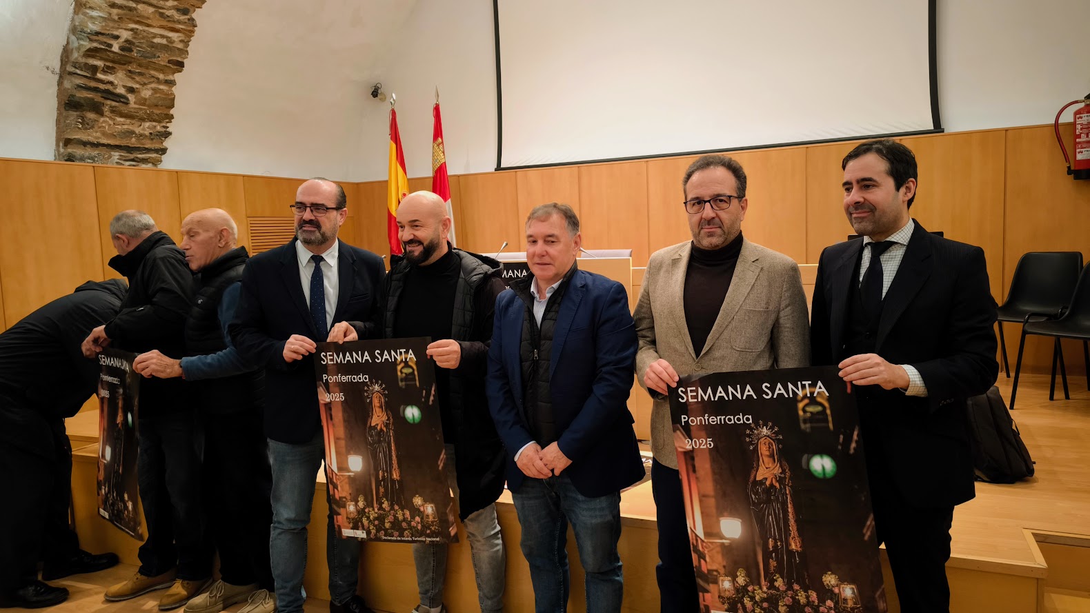 La Semana Santa ponferradina se anunciará con una imagen de la Virgen de la Dolorosa 1