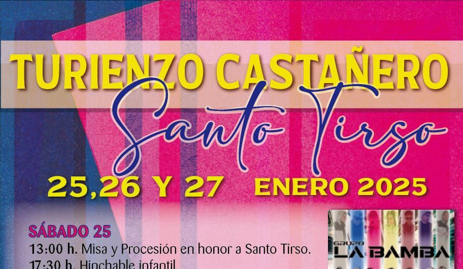 Turienzo Castañero celebra la festividad de Santo Tirso con tres días de fiesta 1