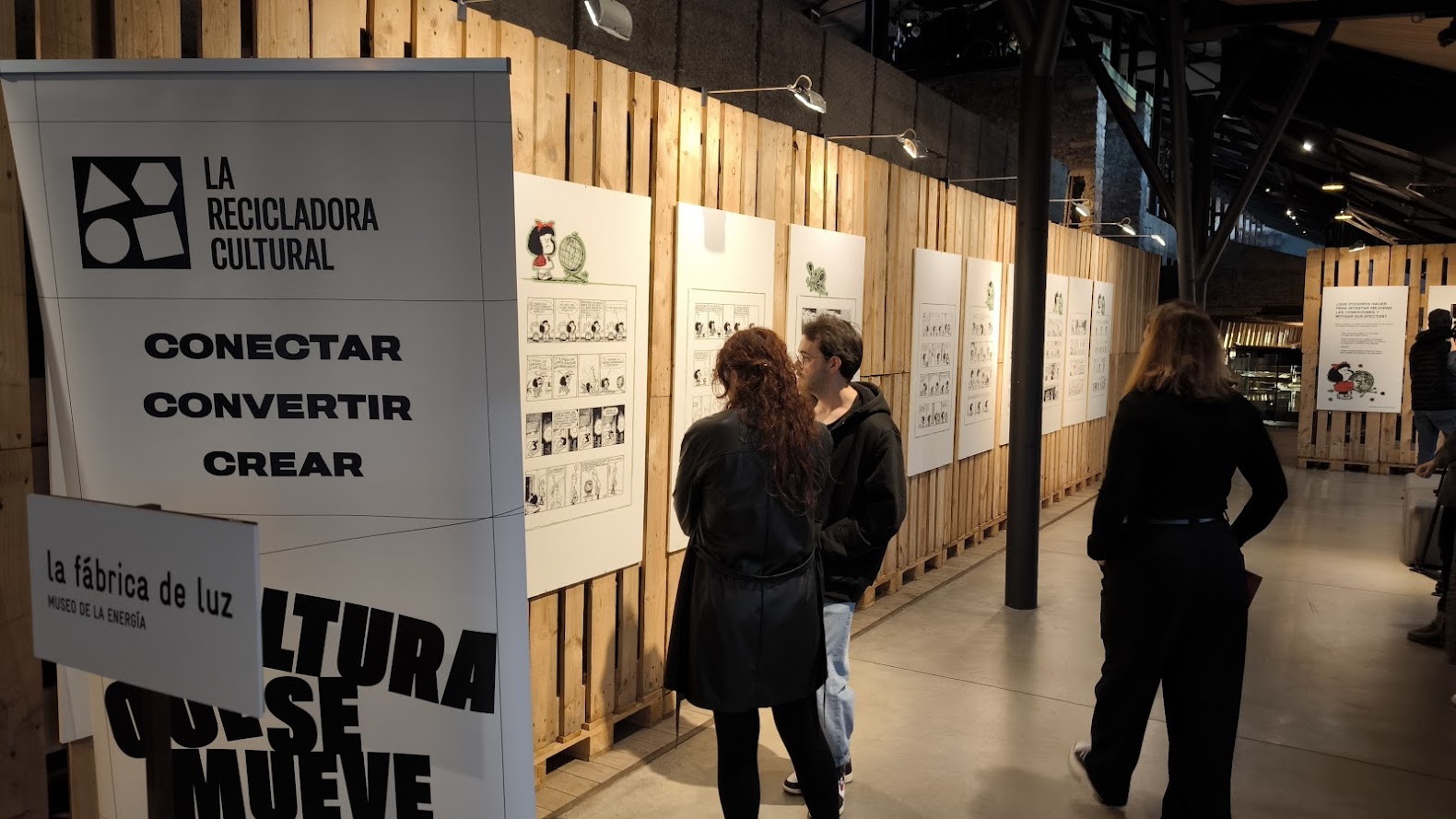 Mafalda invita a reflexionar sobre el medio ambiente en una nueva exposición del Museo de la Energía 2