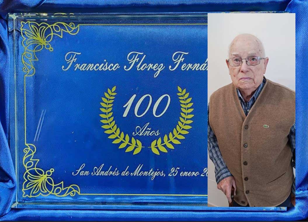 San Andrés de Montejos celebra el centenario de su vecino Francisco Flórez Fernández 1