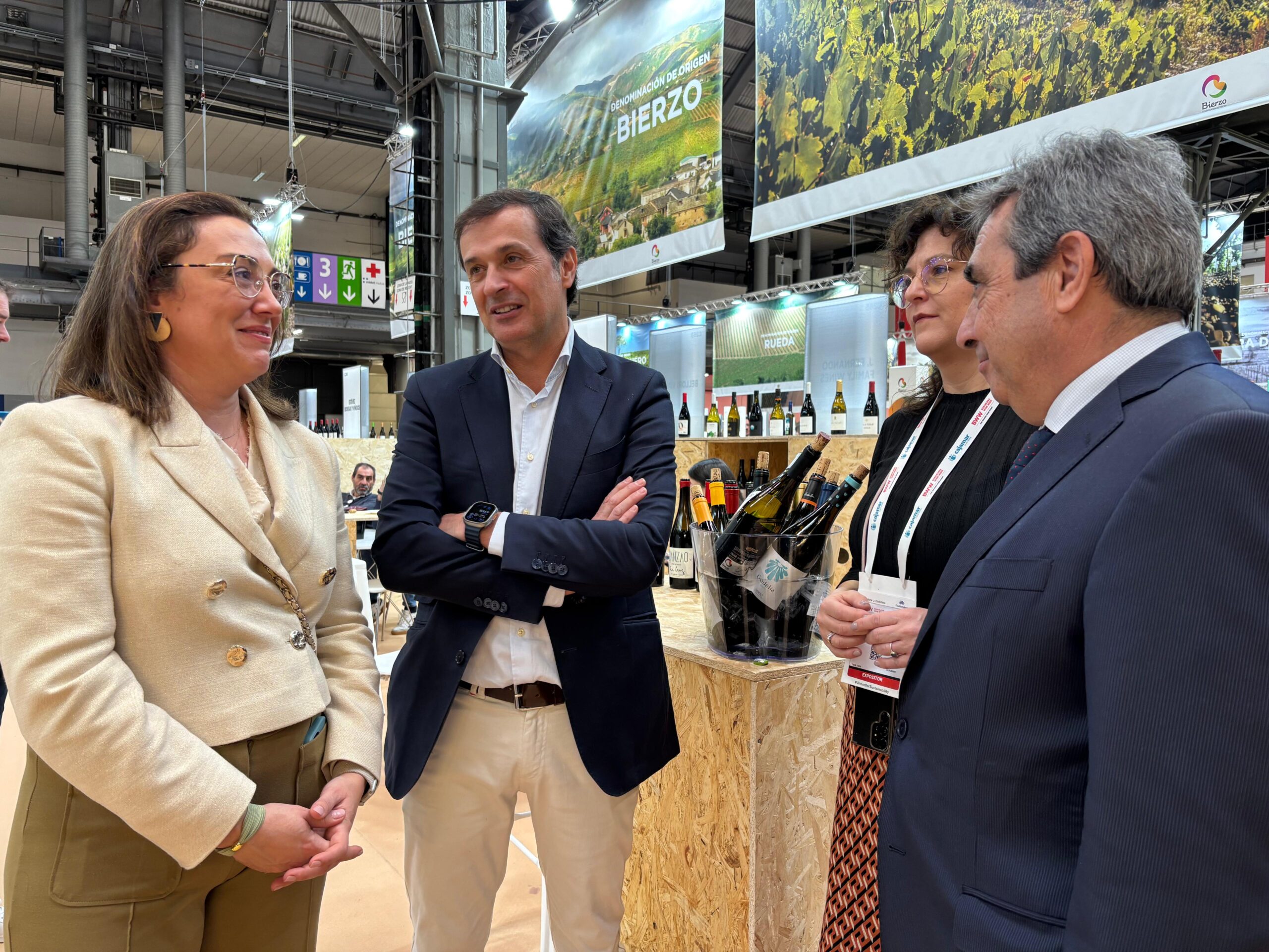 Los vinos de calidad de Castilla y León conquistan nuevos mercados en Barcelona Wine Week para impulsar la exportación, que supone 227 millones anuales 1