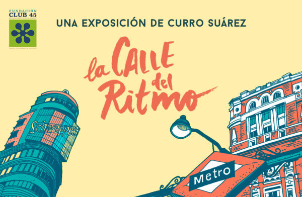 Ilustraciones y vinilos se fusionan en el Club 45 de Santa Colomba de Somoza con la inauguración de 'La calle del Ritmo' 1