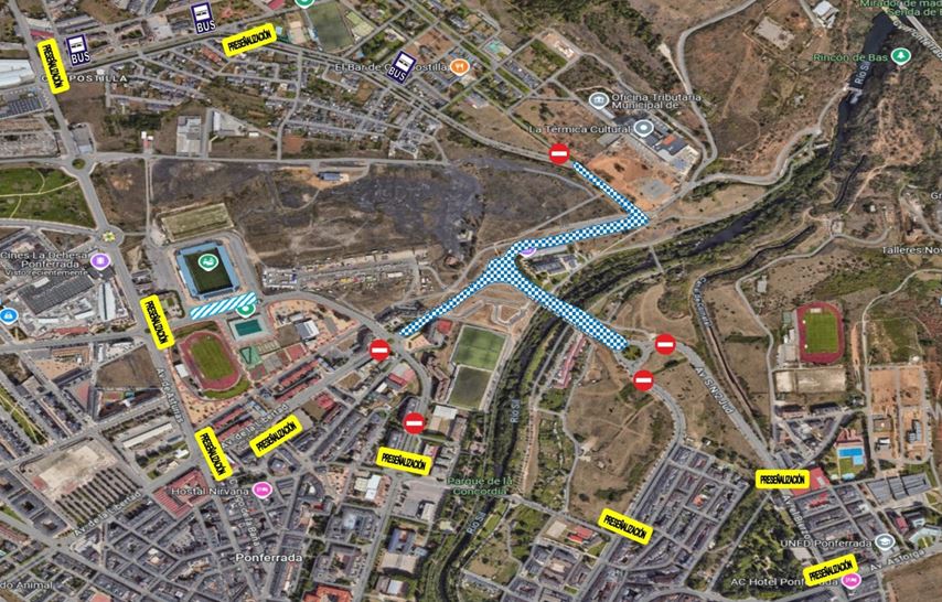 Cortes y desvíos de tráfico por la IV edición del Rally de la Mencía en Ponferrada 1