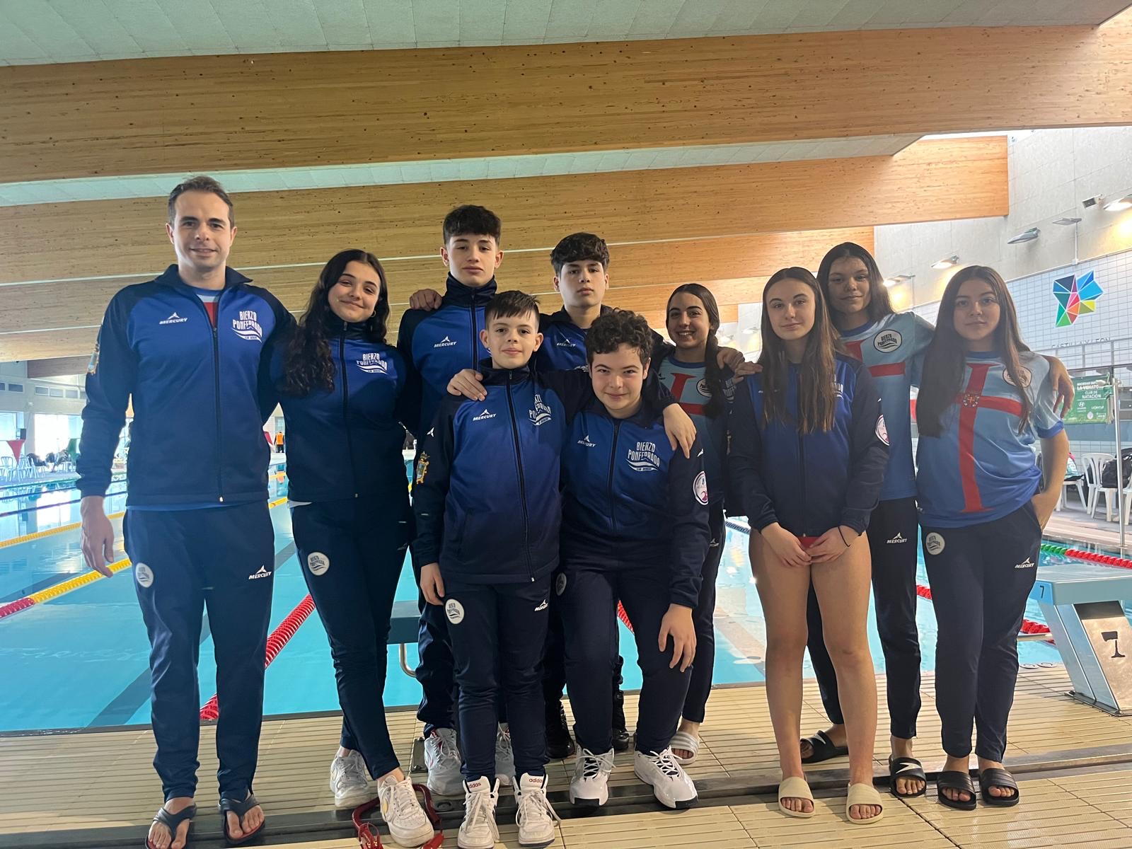 Los infantiles del Club Natación Bierzo Ponferrada cierran gran competición en el Campeonato de Castilla y León Infantil de Invierno de Natación 1