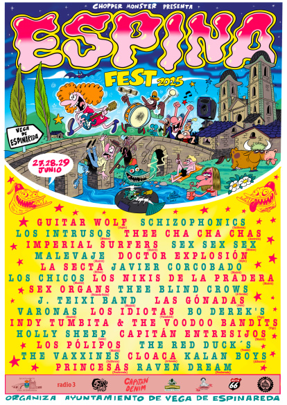 ¡Espina Fest 2025: El festival más salvaje del verano llega a Vega de Espinareda! 2