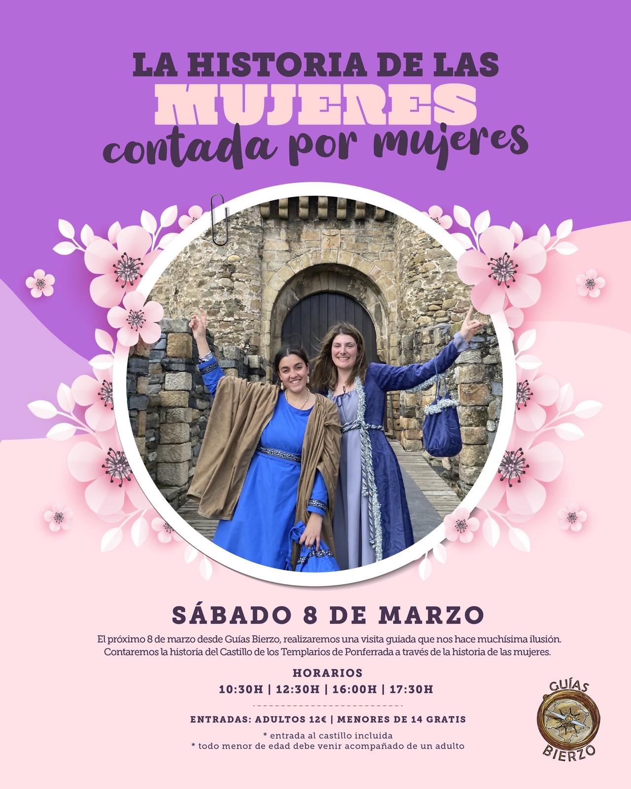 La Historia de las Mujeres contada por Mujeres: Una visita guiada única en el Castillo de los Templarios de Ponferrada 2