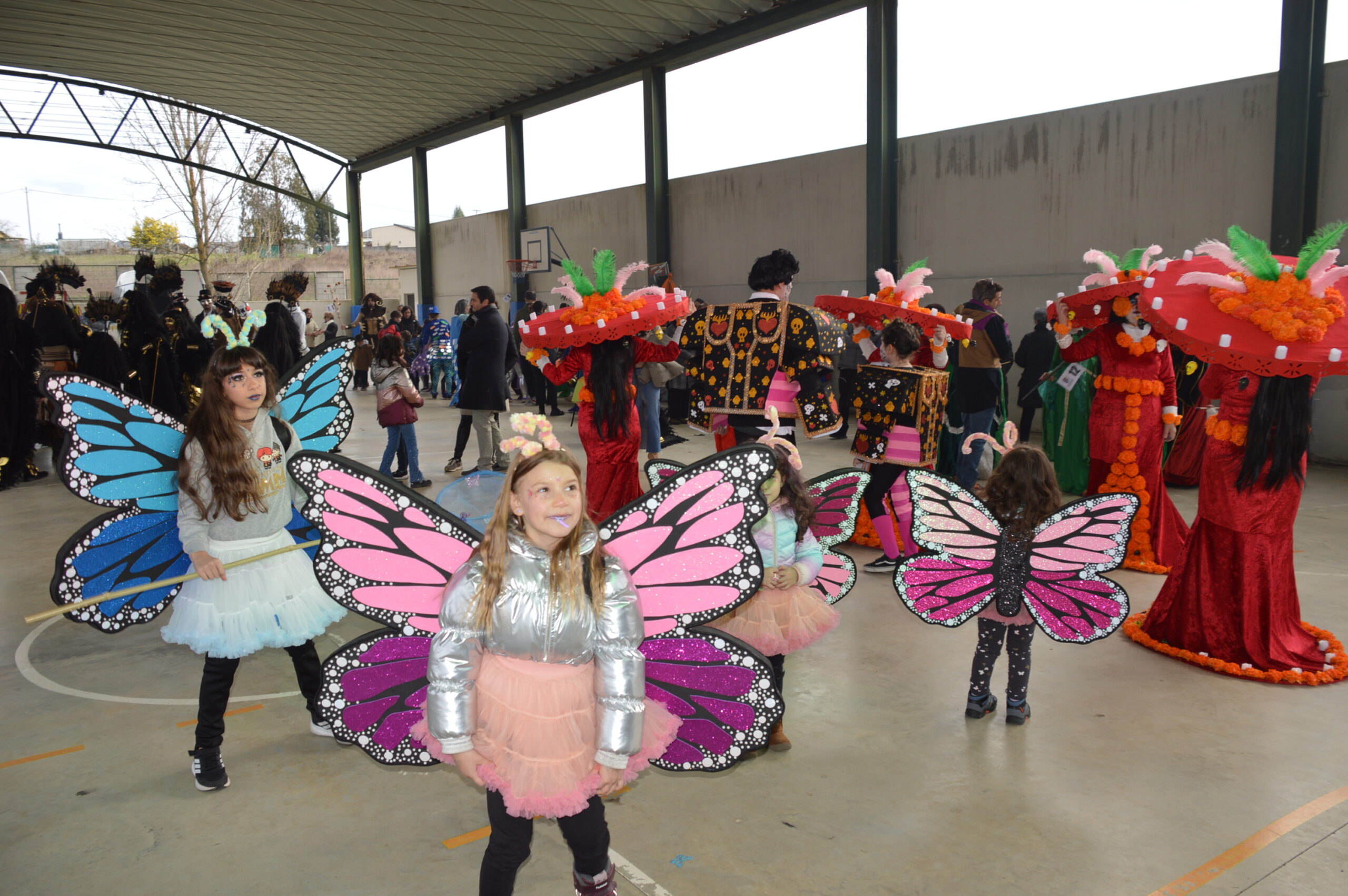 Carnaval 2025 en Cabañas Raras. Las ganas de disfrutar del desfile pueden con el frío 7