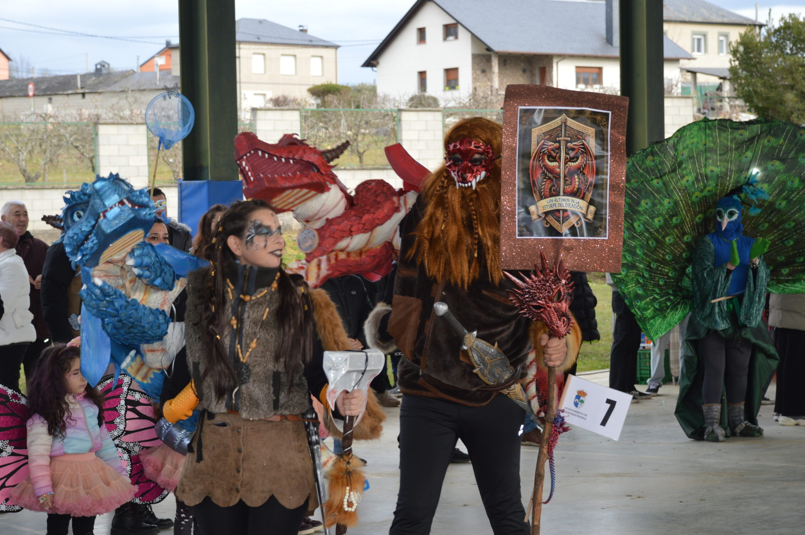 Carnaval 2025 en Cabañas Raras. Las ganas de disfrutar del desfile pueden con el frío 17