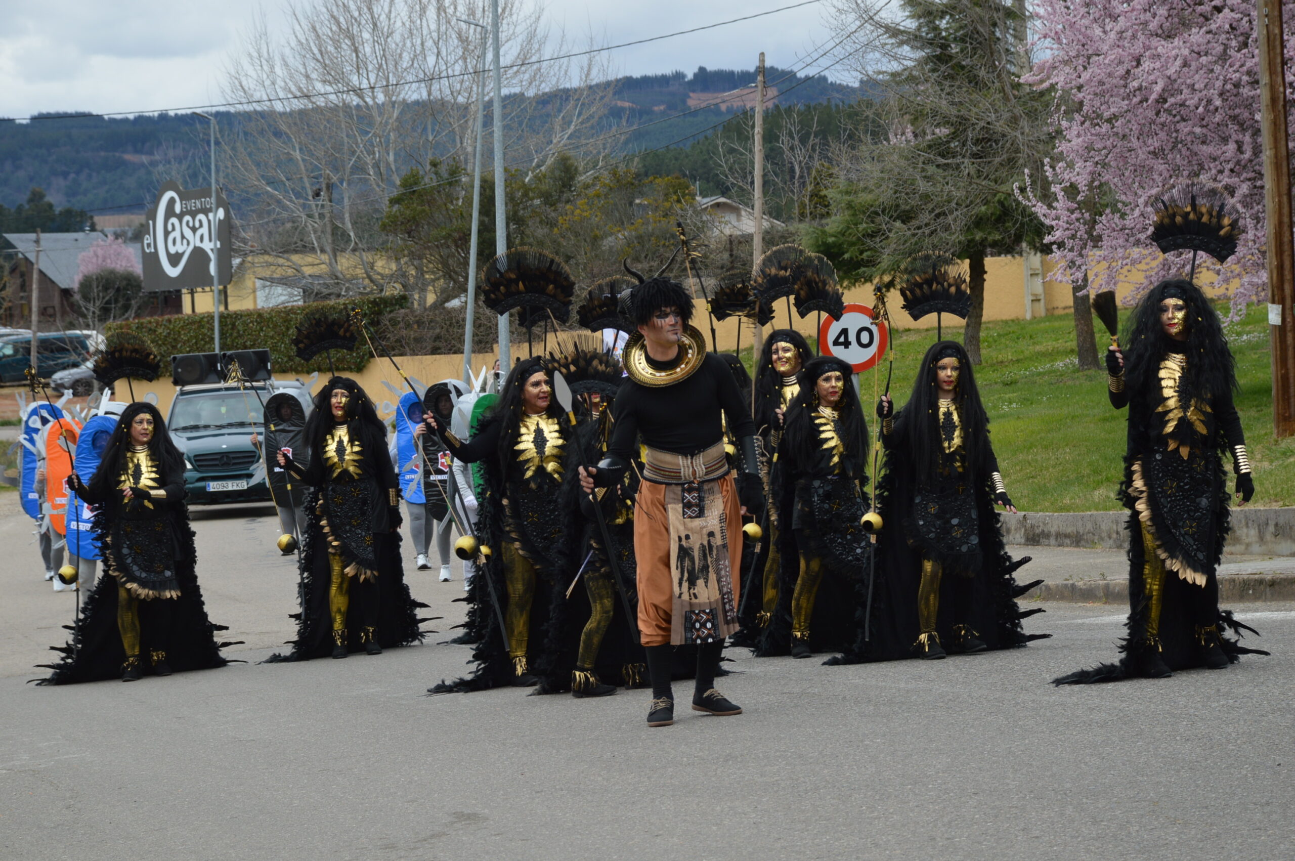 Carnaval 2025 en Cabañas Raras. Las ganas de disfrutar del desfile pueden con el frío 52