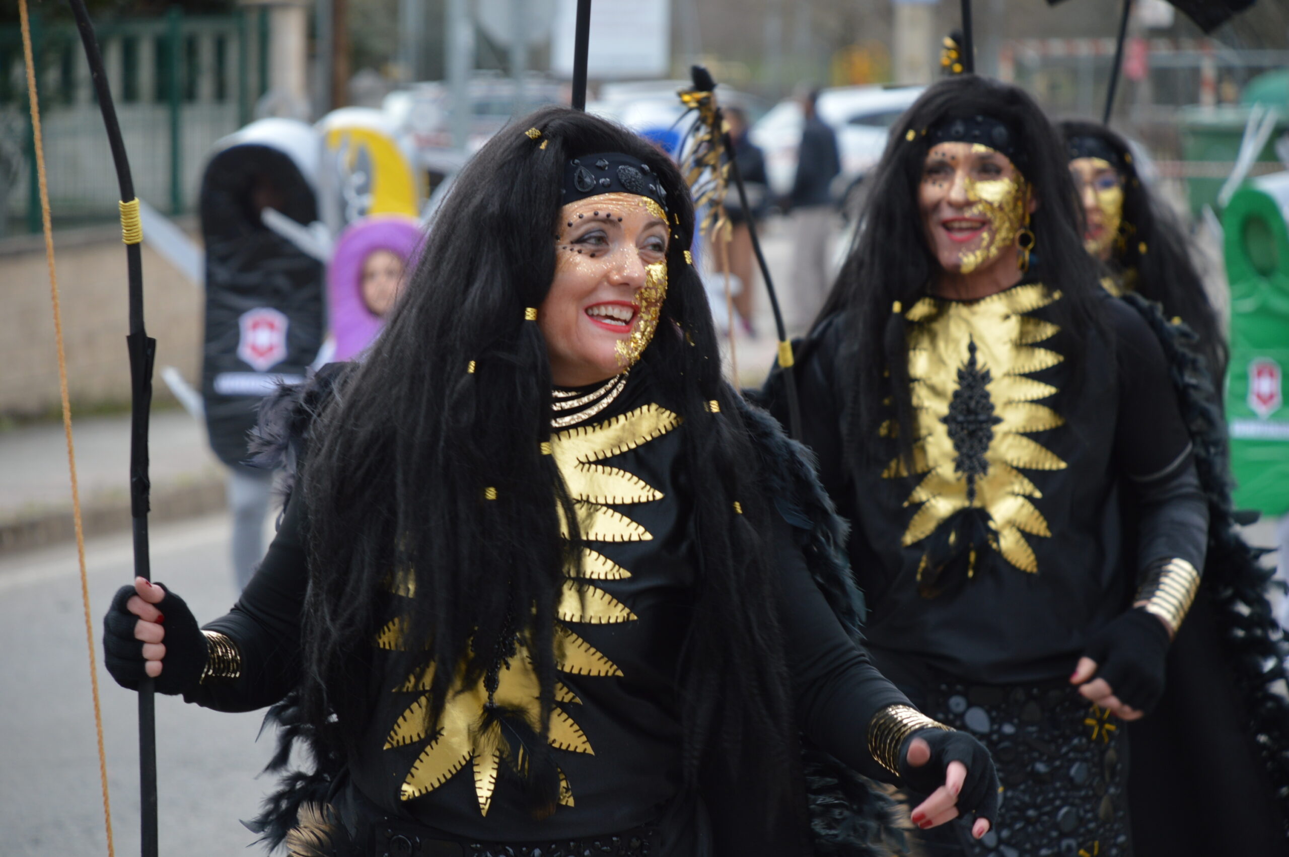 Carnaval 2025 en Cabañas Raras. Las ganas de disfrutar del desfile pueden con el frío 74