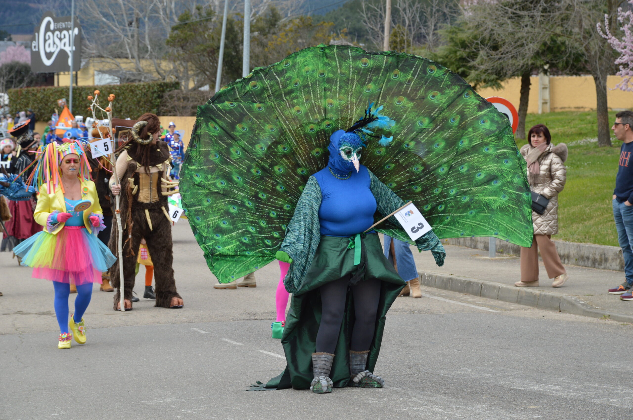 Carnaval 2025 en Cabañas Raras. Las ganas de disfrutar del desfile pueden con el frío 83