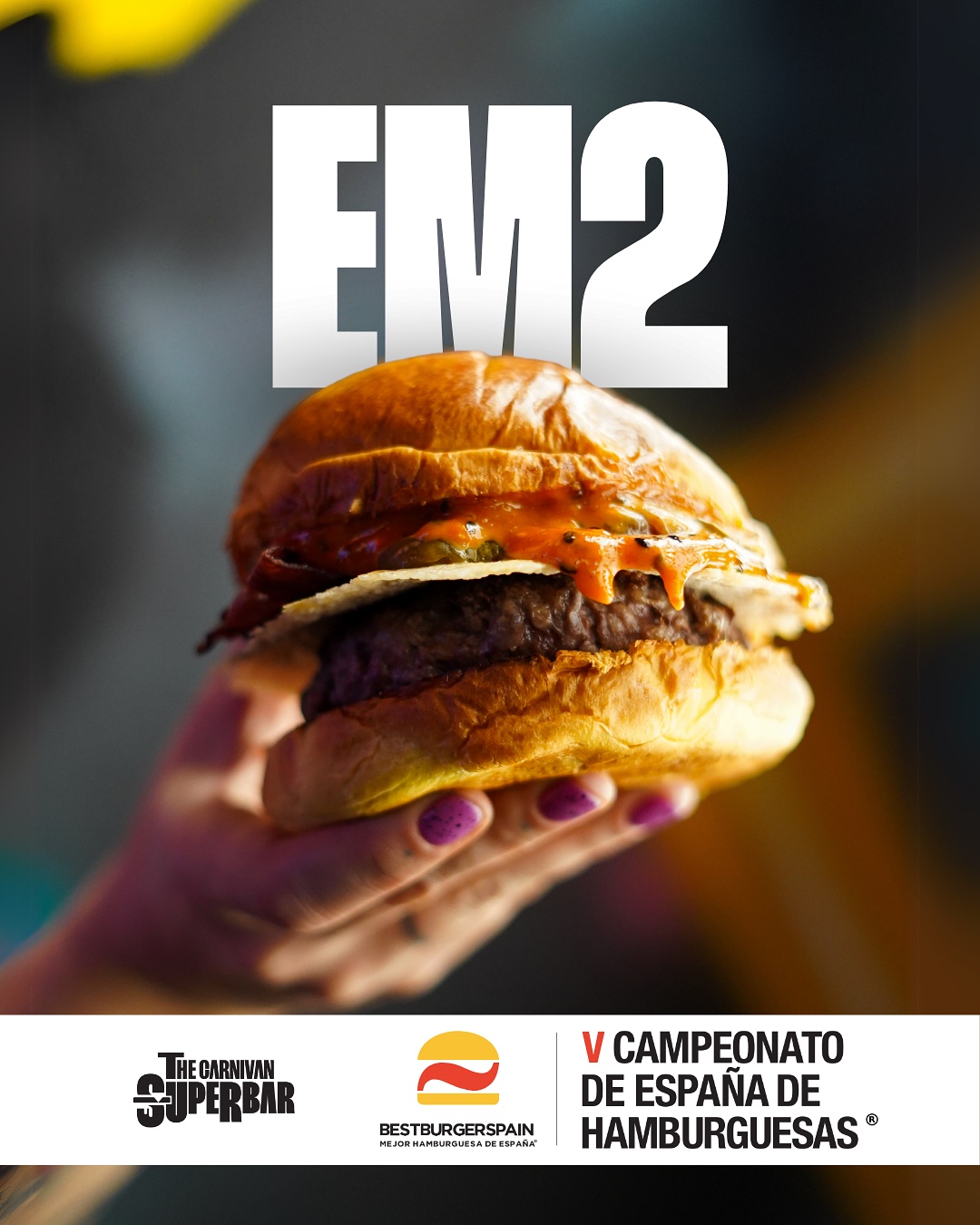 La mejor hamburguesa de España está en León: 'The Carnivan' se corona campeón nacional con su burger 'EM2' 2