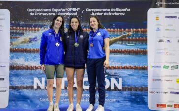 La nadadora berciana Jimena Pedregal brilla en el Campeonato de España OPEN de Natación Absoluto de Primavera 2