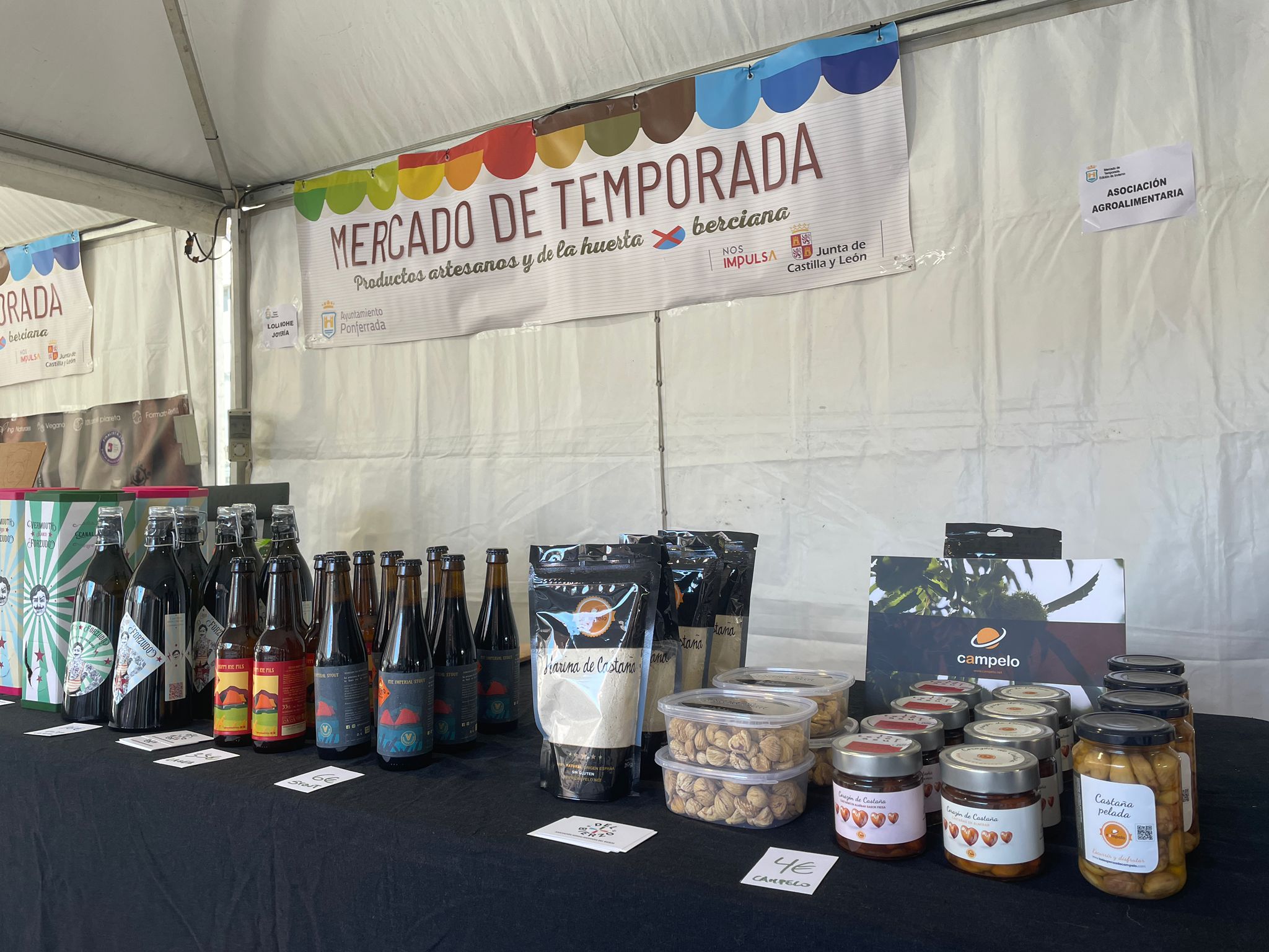 Arranca el mercado de Invierno de Ponferrada con 24 productores y lo mejor de nuestra tierra 6