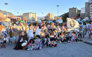 el Entroido Berciano anima la tarde del sábado en Ponferrada 1