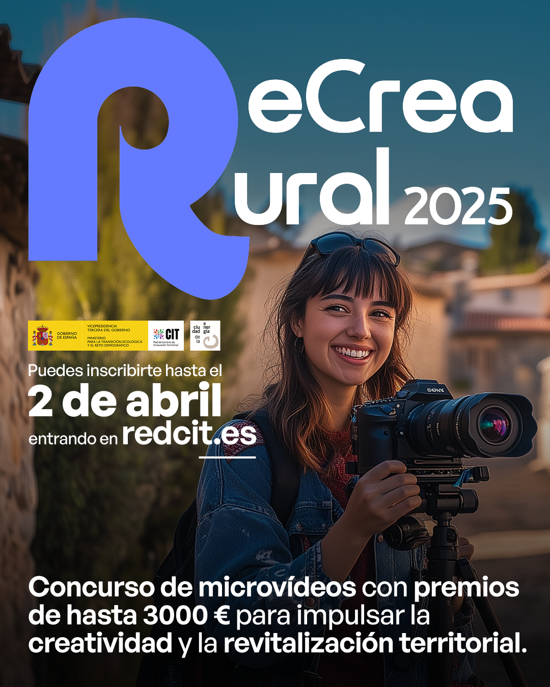 El MITECO lanza los premios ‘RE-CREA RURAL 2025’ para visibilizar el dinamismo de la España rural a través de microvídeos innovadores 2