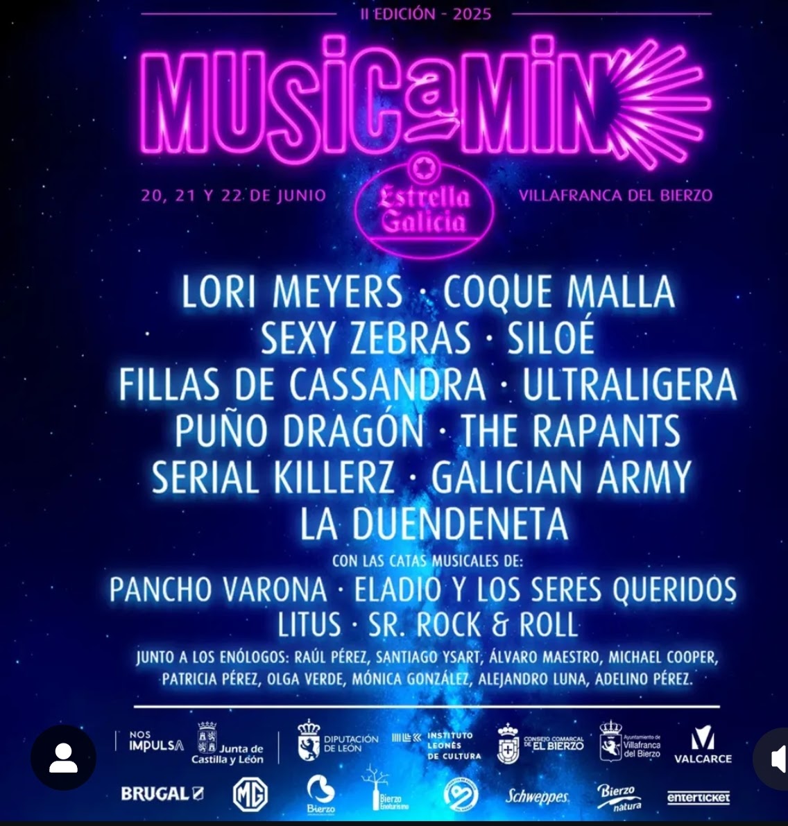 Musicamino | Coque Malla. Sexy Cebras, Puño Dragón, The Rapants completan el cartel 2025 2