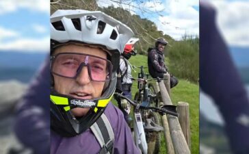 Jesús Calleja disfruta de los paisajes del Bierzo: "La bici, los amigos, que felicidad, no necesito más" 10